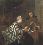 Jean Baptiste Simeon Chardin Letters of women France oil painting artist